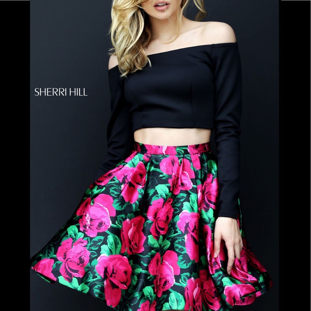 Sherri Hill top/skirt